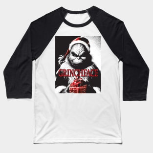 Grinchface Baseball T-Shirt